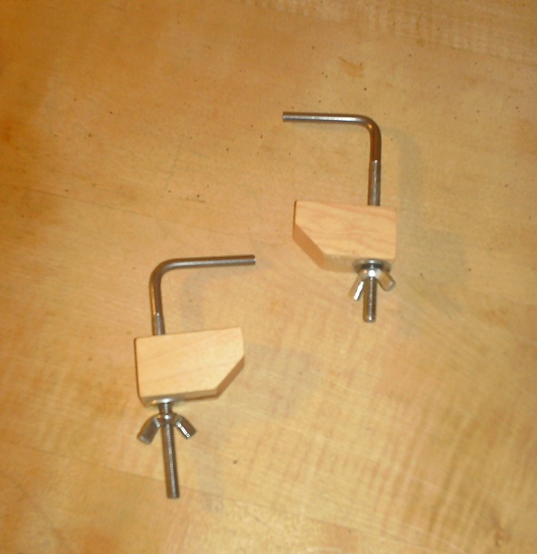 Tischklammern (2 Stück) - Wollhandwerk